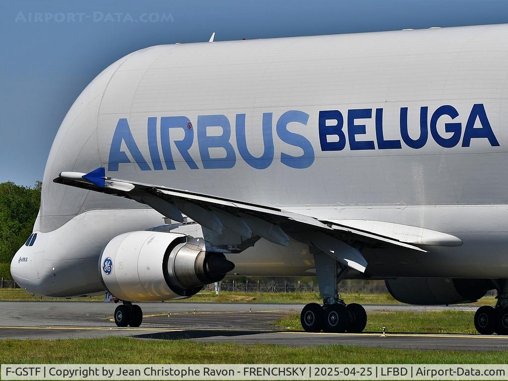 F-GSTF, 2000 Airbus A300B4-608ST Super Transporter C/N 796, Bordeaux (BOD)	Toulouse (TLS)	4Y991