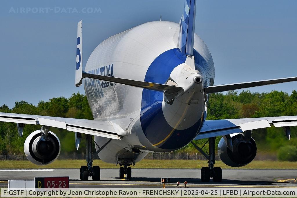 F-GSTF, 2000 Airbus A300B4-608ST Super Transporter C/N 796, Bordeaux (BOD)	Toulouse (TLS)	4Y991
