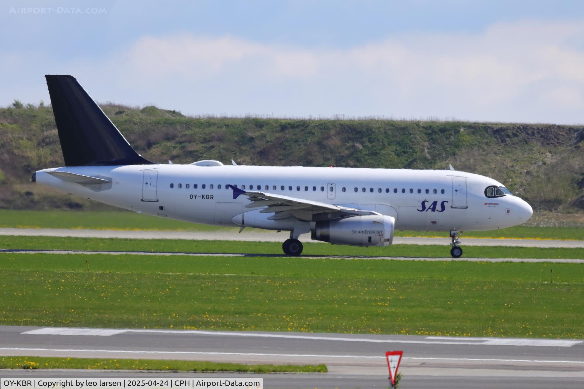 OY-KBR, 2007 Airbus A319-132 C/N 3231, Copenhagen 24.4.2025