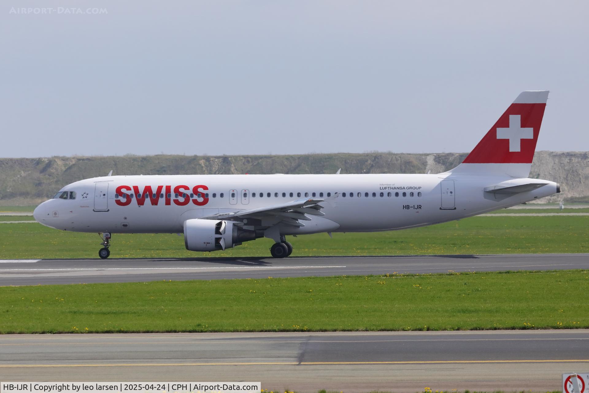 HB-IJR, 1997 Airbus A320-214 C/N 0703, Copenhagen 24.4.2024