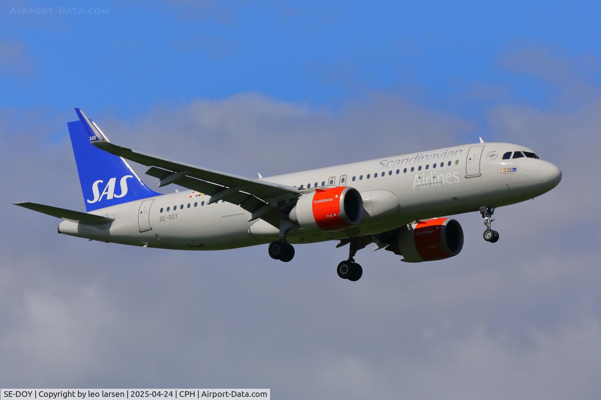 SE-DOY, 2017 Arbus A320-251N C/N 7499, Copenhagen 24.4.2025
