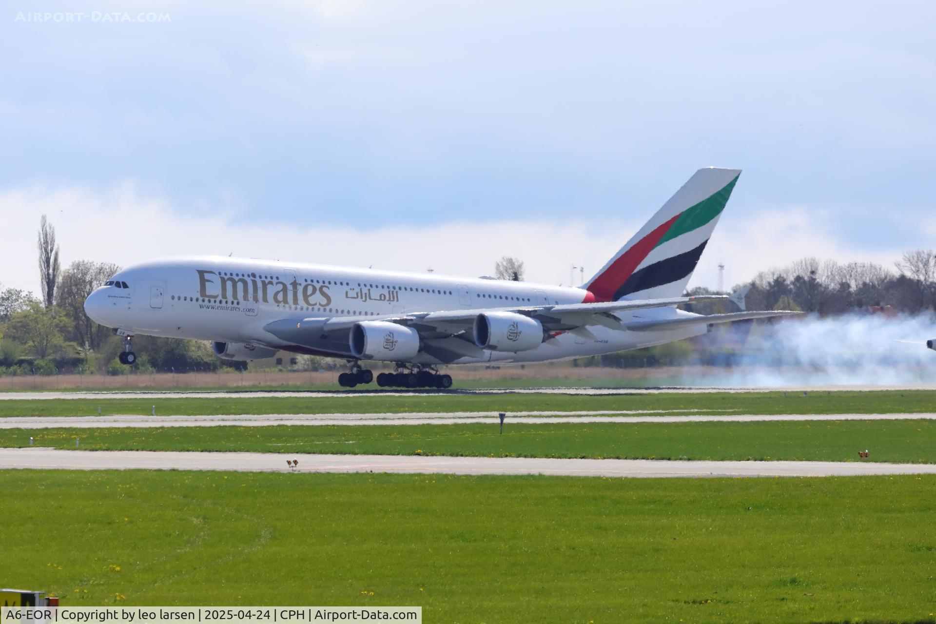 A6-EOR, 2015 Airbus A380-861 C/N 202, Copenhagen 24.4.2025