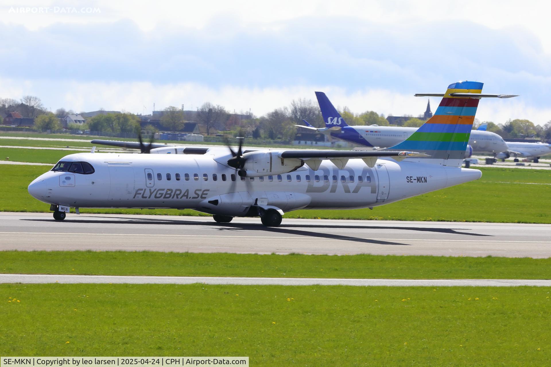 SE-MKN, 2020 ATR 72-600 C/N 1578, Copenhagen 24.4.2025