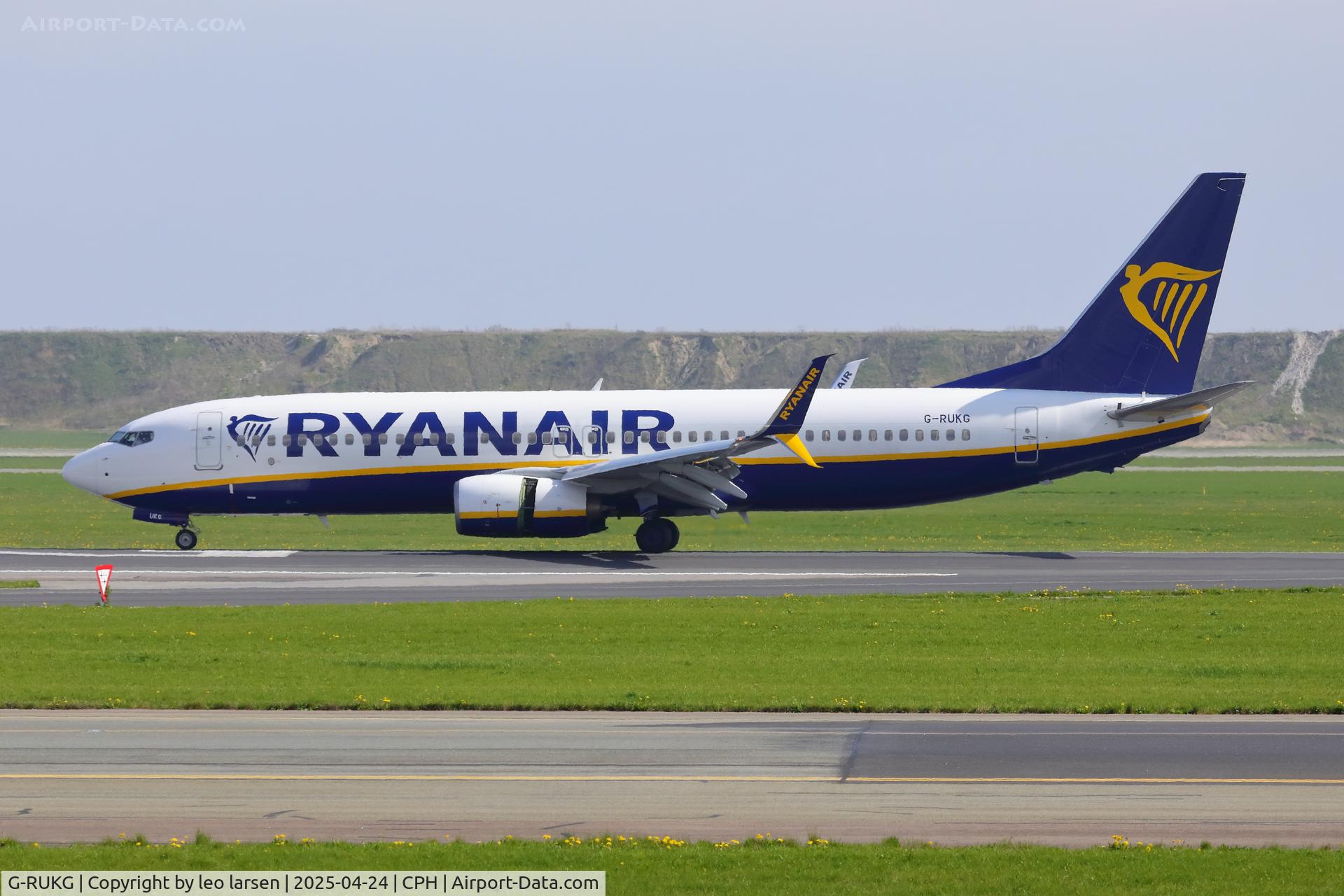 G-RUKG, 2008 Boeing 737-8AS C/N 36575, Copenhagen 24.4.2025