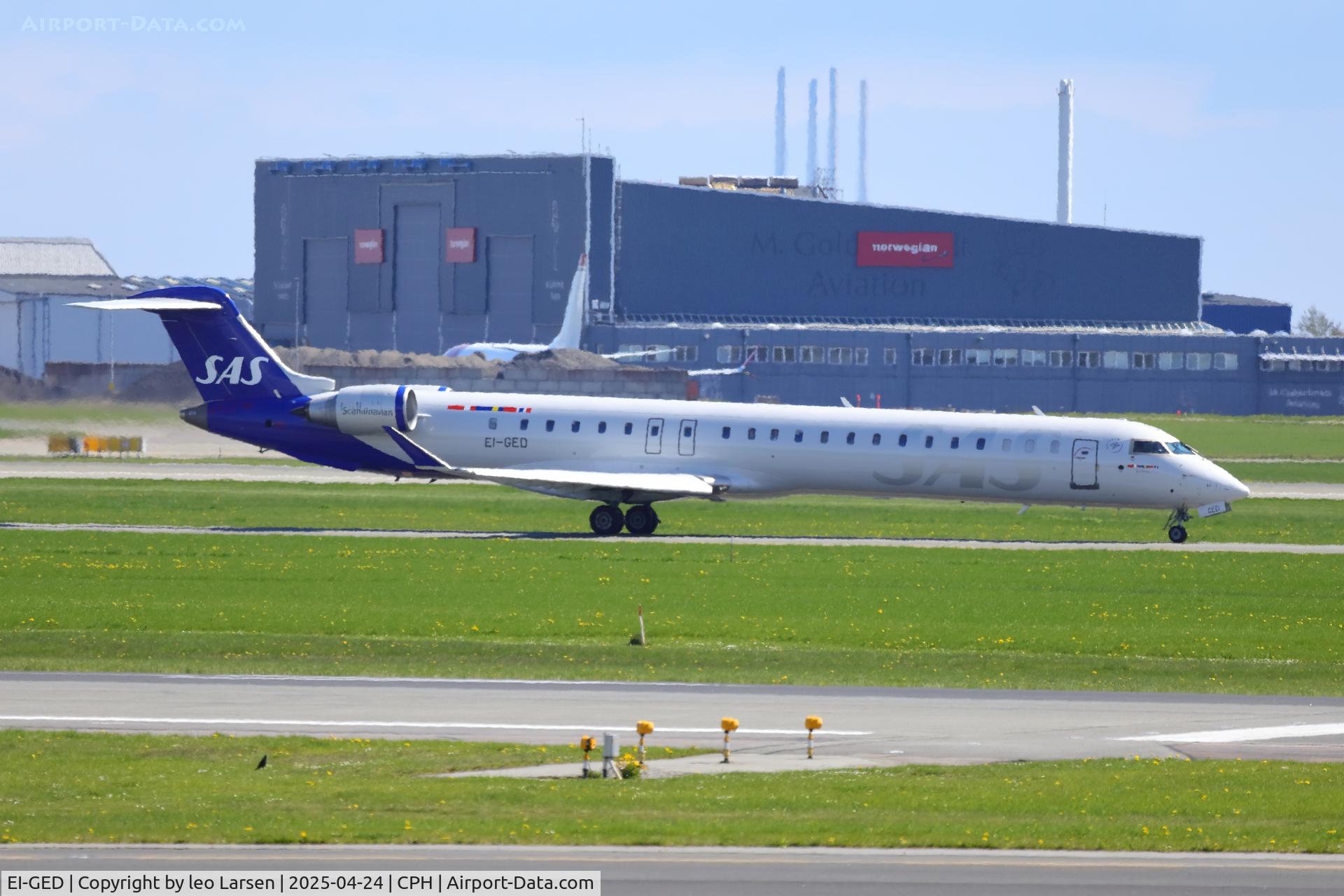 EI-GED, 2009 Bombardier CRJ-900 (CL-600-2D24) C/N 15240, Copenhagen 24.4.2025