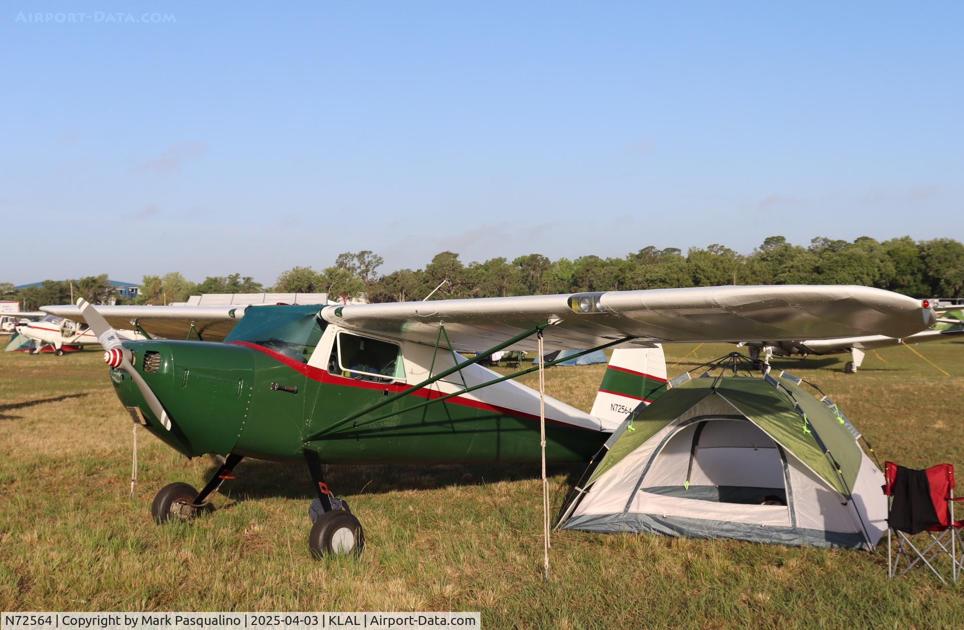 N72564, 1946 Cessna 120 C/N 9734, Cessna 120
