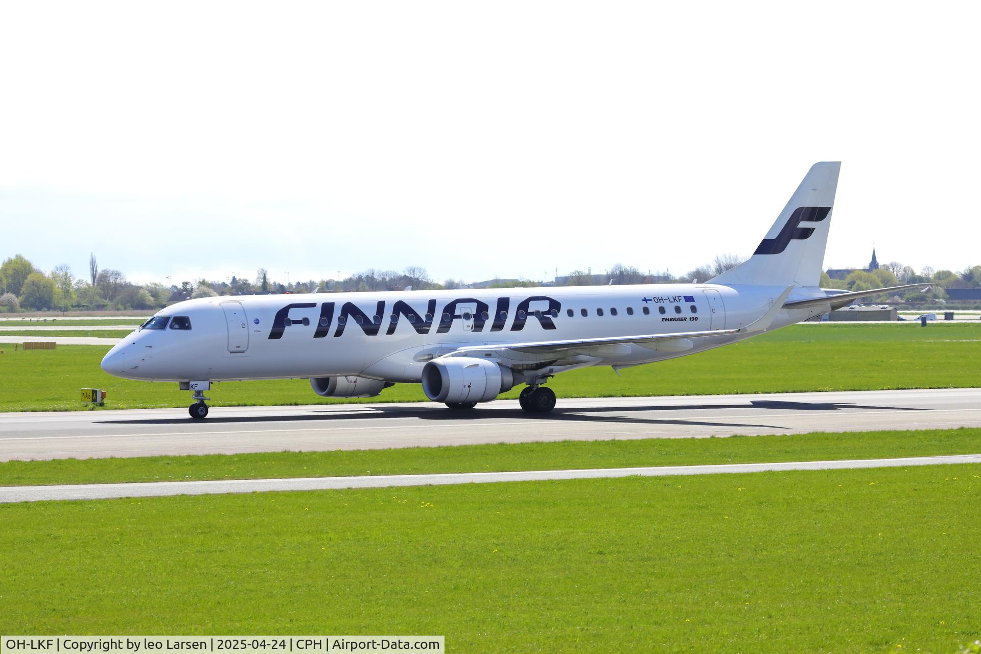 OH-LKF, 2007 Embraer 190LR (ERJ-190-100LR) C/N 19000066, Copenhagen 24.4.2025