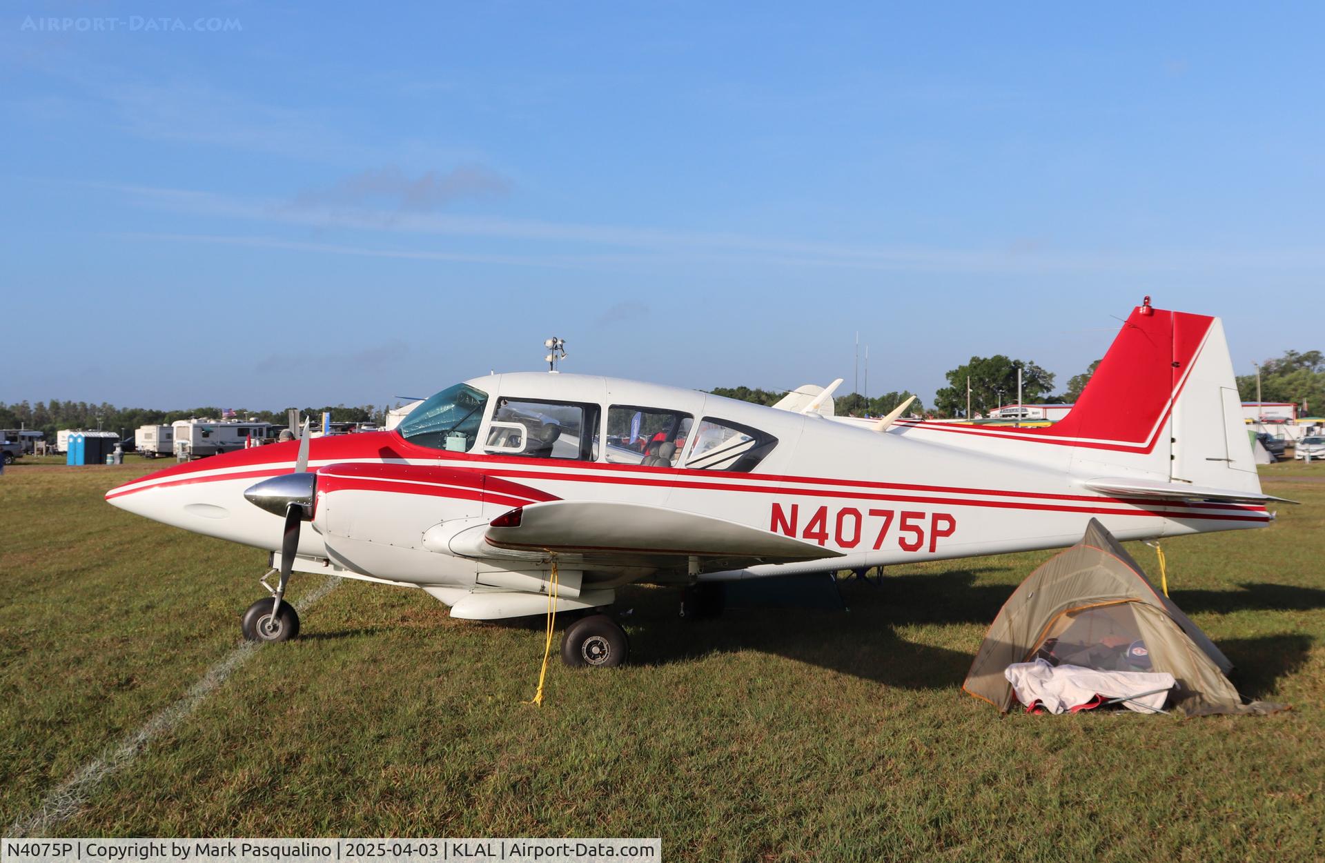 N4075P, 1958 Piper PA-23-160 Apache C/N 23-1537, Piper PA-23-160