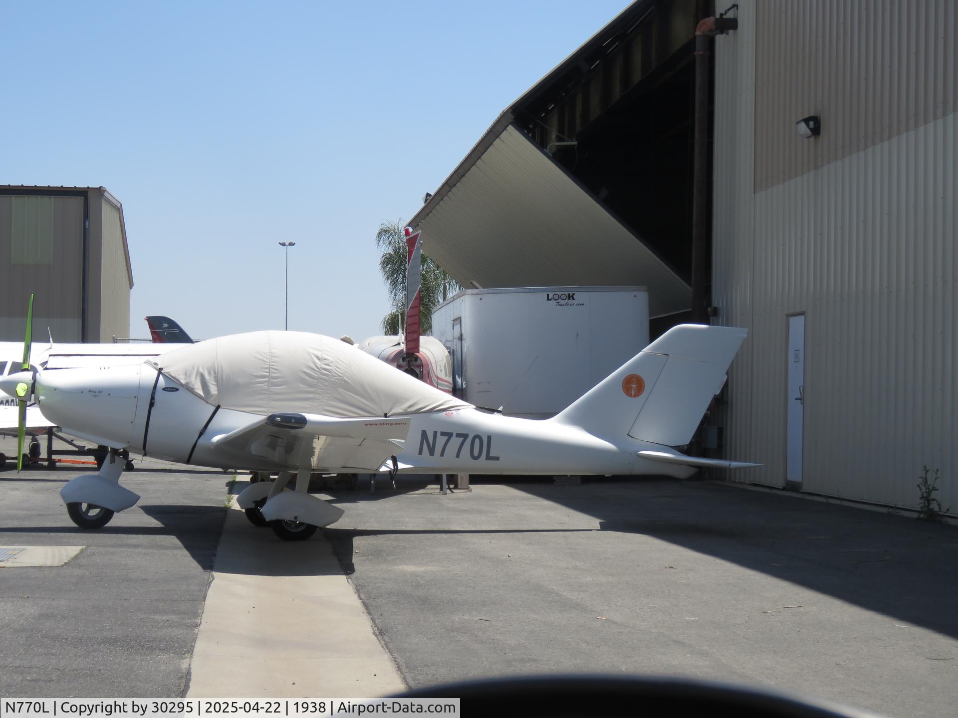 N770L, 2008 TL Ultralight TL-2000 Sting S3 C/N TLUSA169, Parked