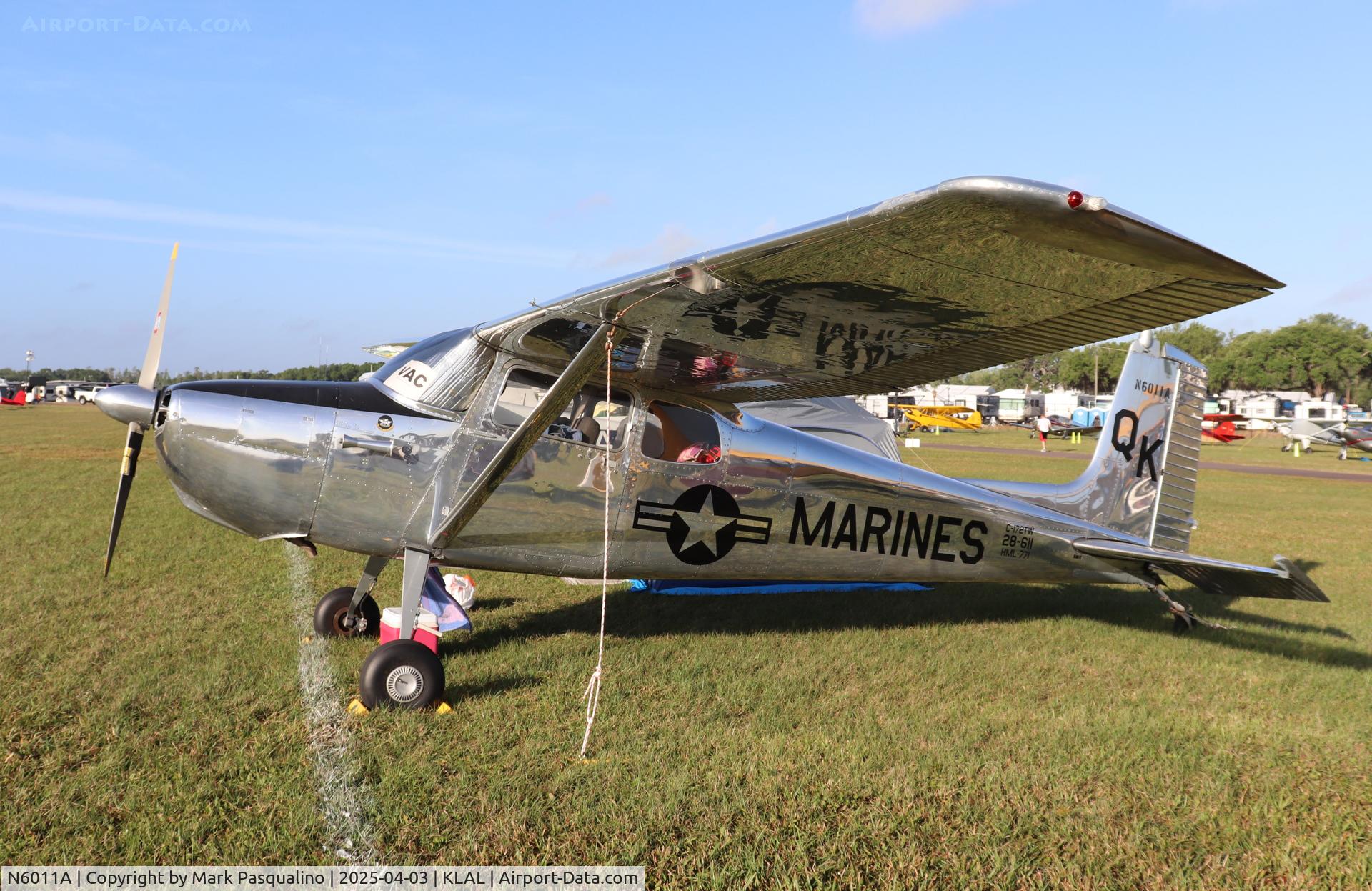 N6011A, 1956 Cessna 172 C/N 28611, Cessna 172