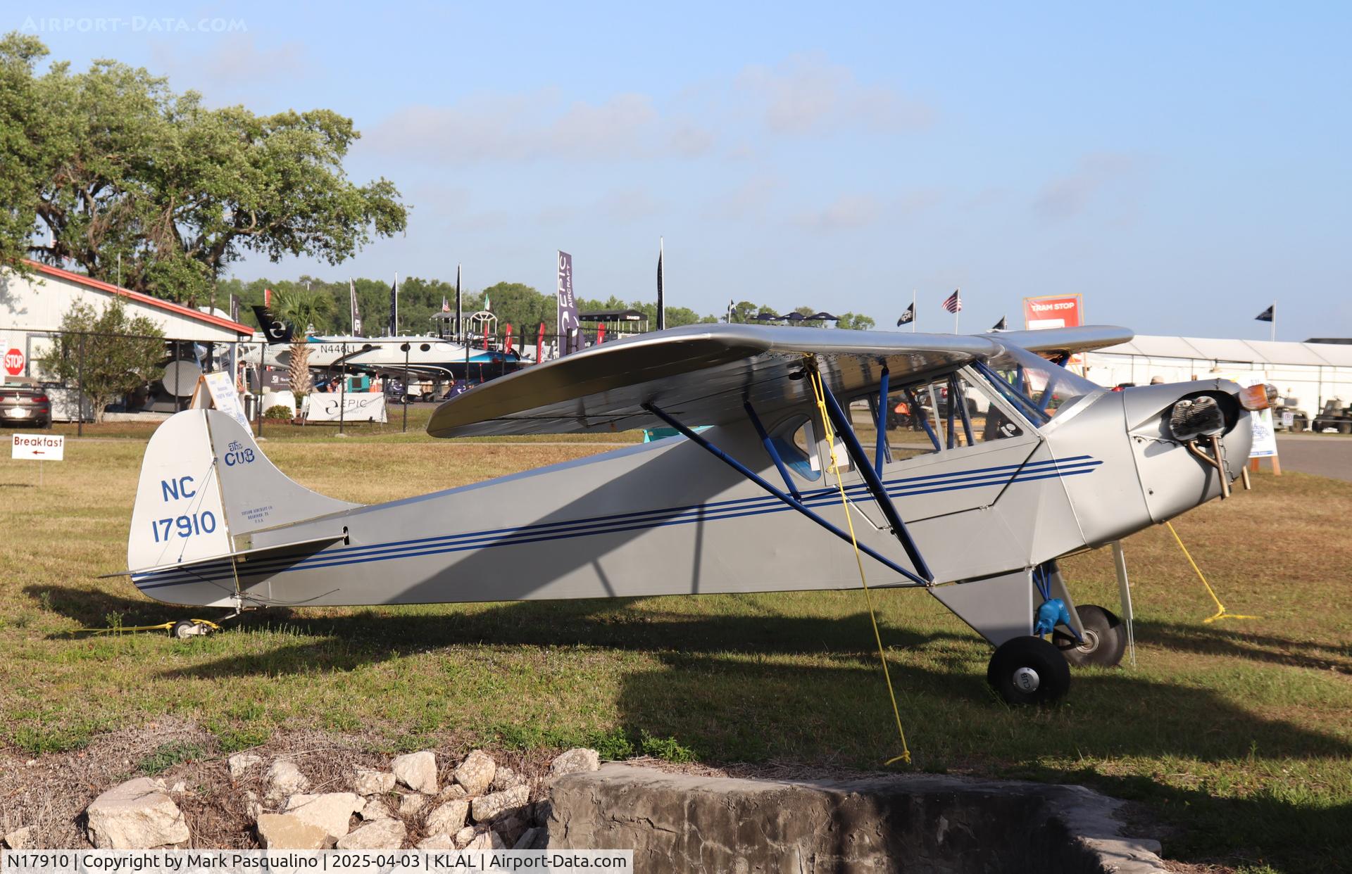 N17910, 1937 Piper J-2 C/N 1510, Piper J-2