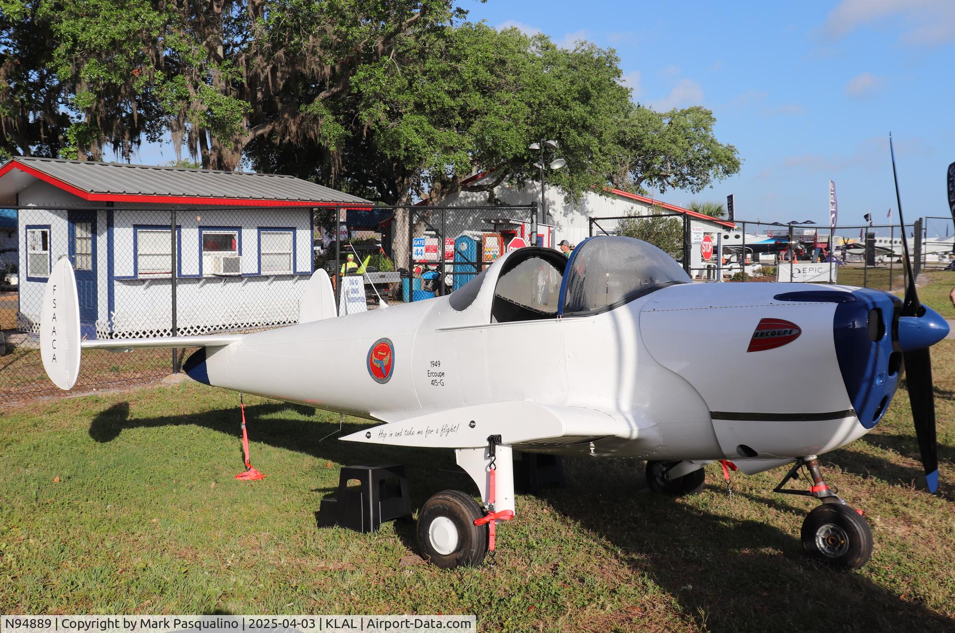 N94889, 1949 Ercoupe G C/N 5017, Ercoupe G