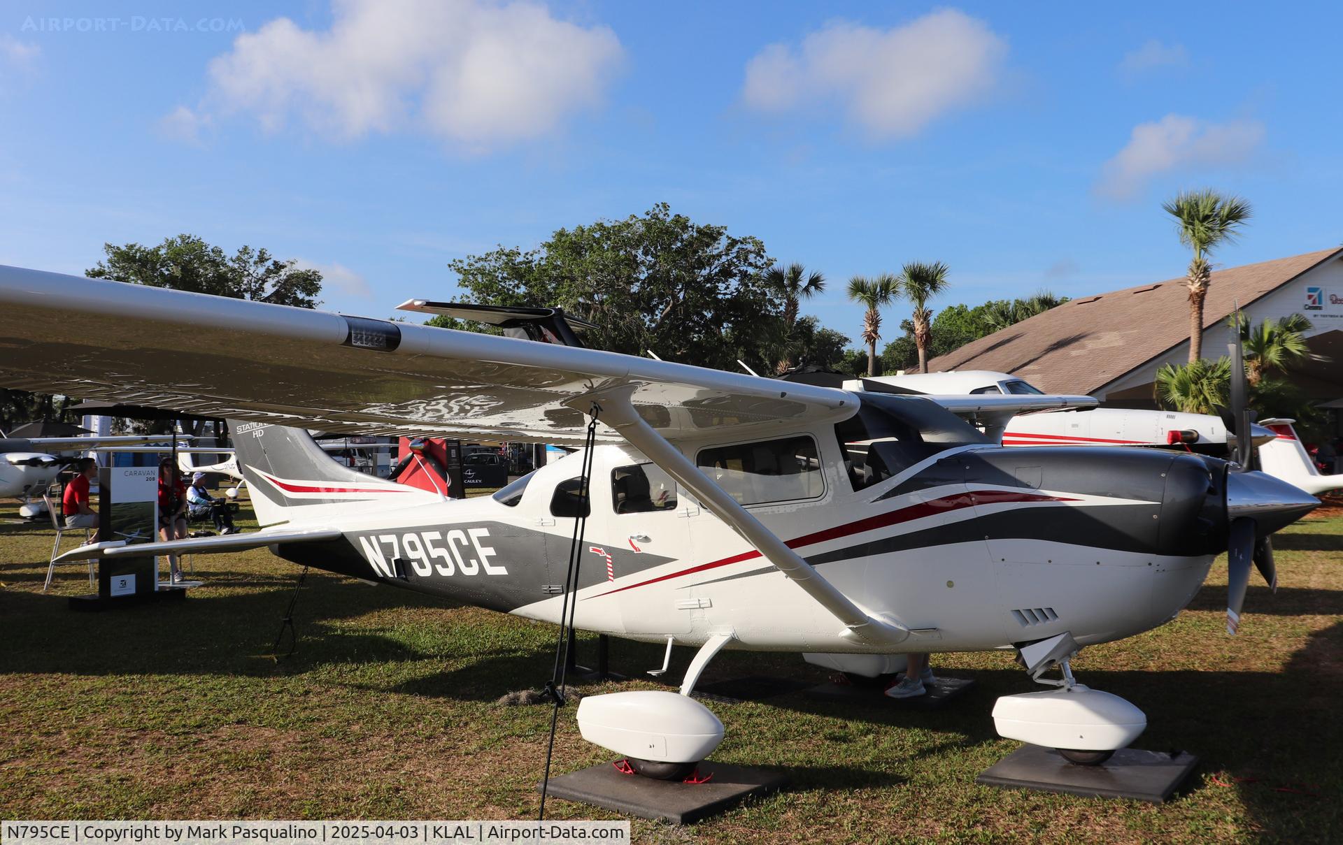 N795CE, 2025 Cessna T206H Turbo Stationair C/N T20609795, Cessna T206H