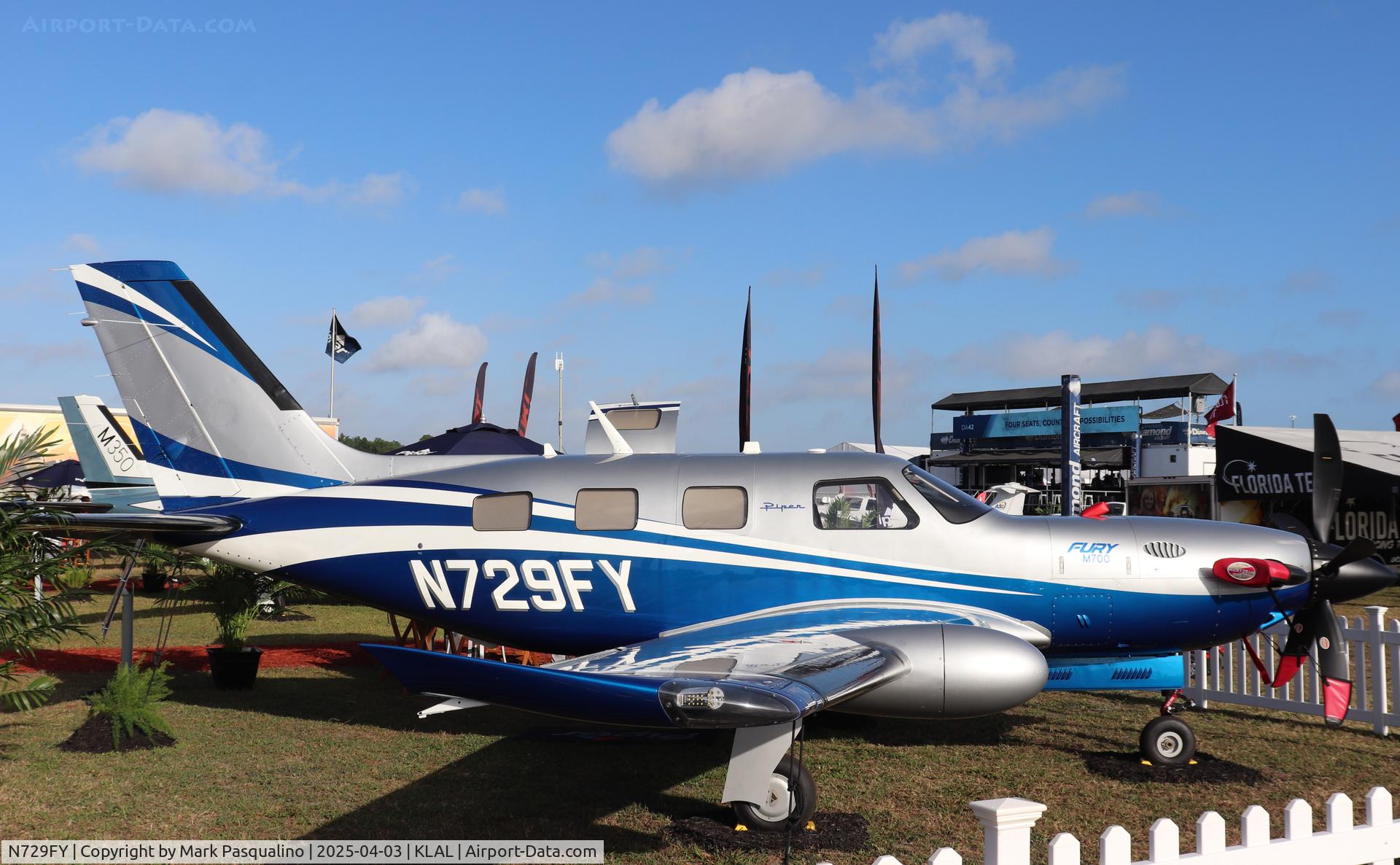 N729FY, 2024 Piper PA-46-701TP M700 Fury C/N 46020029, Piper PA-46-701TP M700 Fury