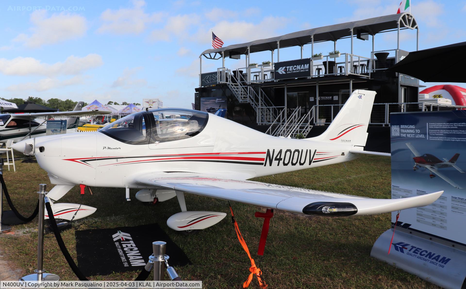 N400UV, 2024 Tecnam P-Mentor C/N 1083/US, Tecnam P-Mentor