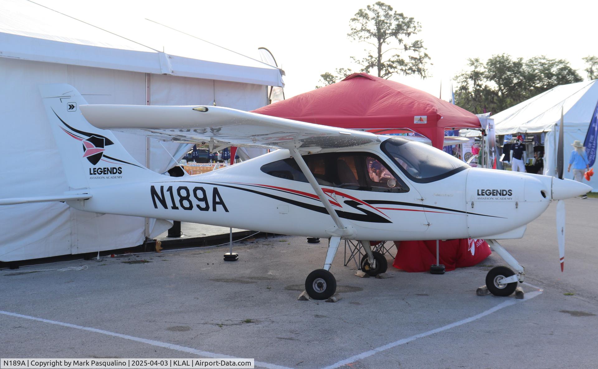 N189A, 2021 Tecnam P2008 C/N 189, Tecnam P2008