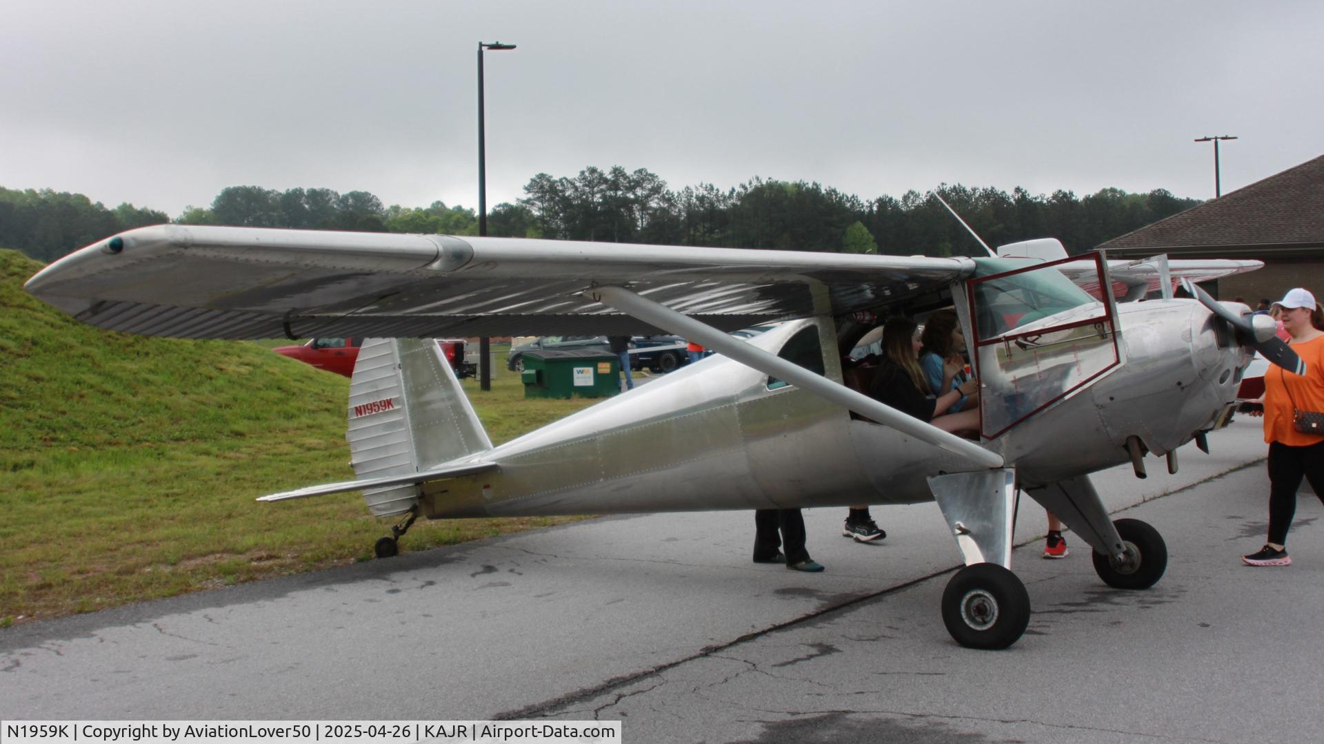 N1959K, 1947 Luscombe 8E Silvaire C/N 4686, Luscombe 8E