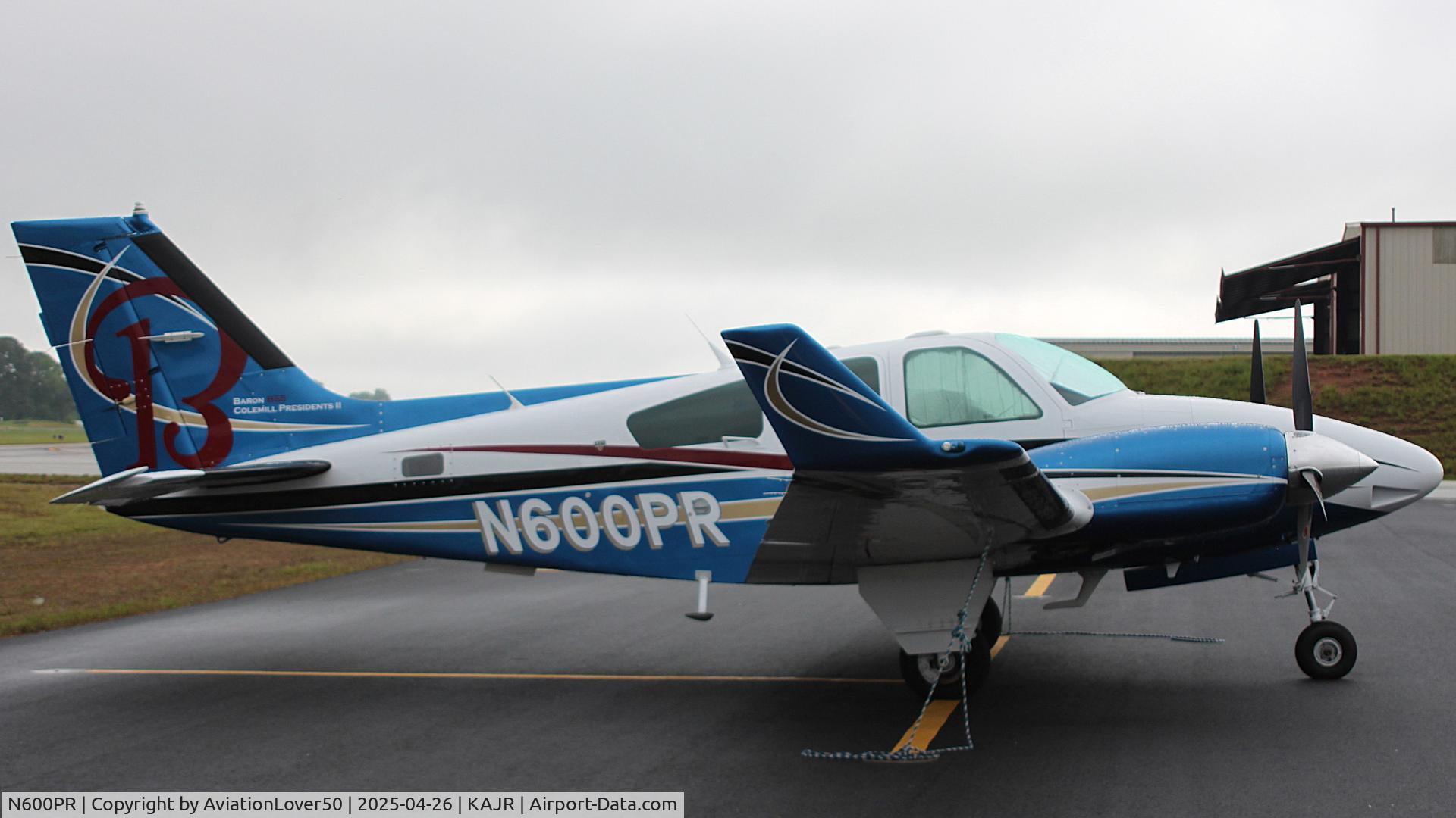 N600PR, 1981 Beech B55 C/N TC-2384, B55 Baron