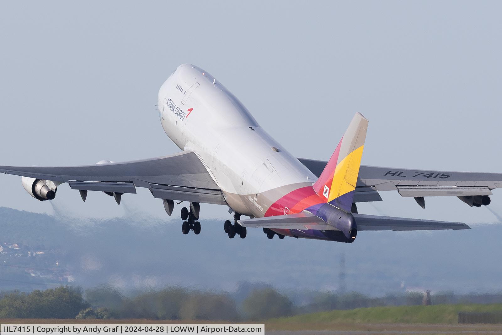 HL7415, 1993 Boeing 747-48EM(BDSF) C/N 25777, Asiana Cargo 747-400