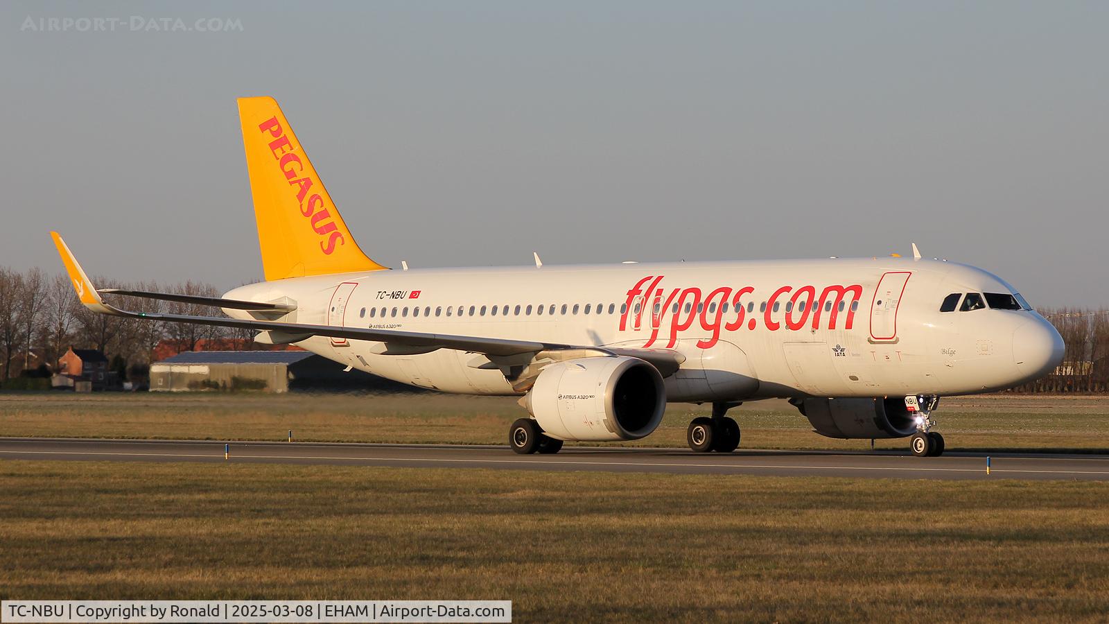 TC-NBU, 2018 Airbus A320-251N C/N 8247, at eham