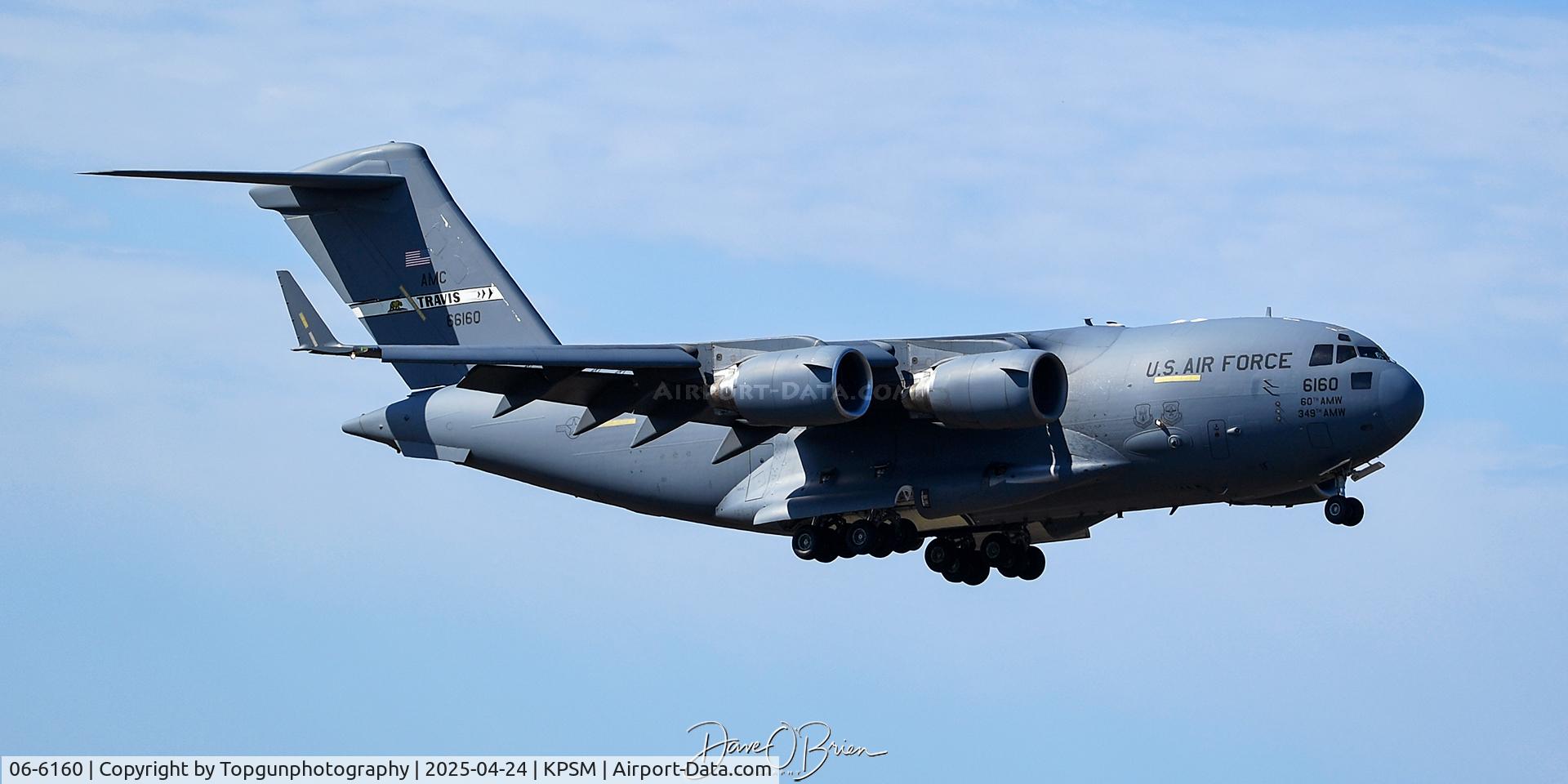 06-6160, 2006 Boeing C-17A Globemaster III C/N P-160, REACH657