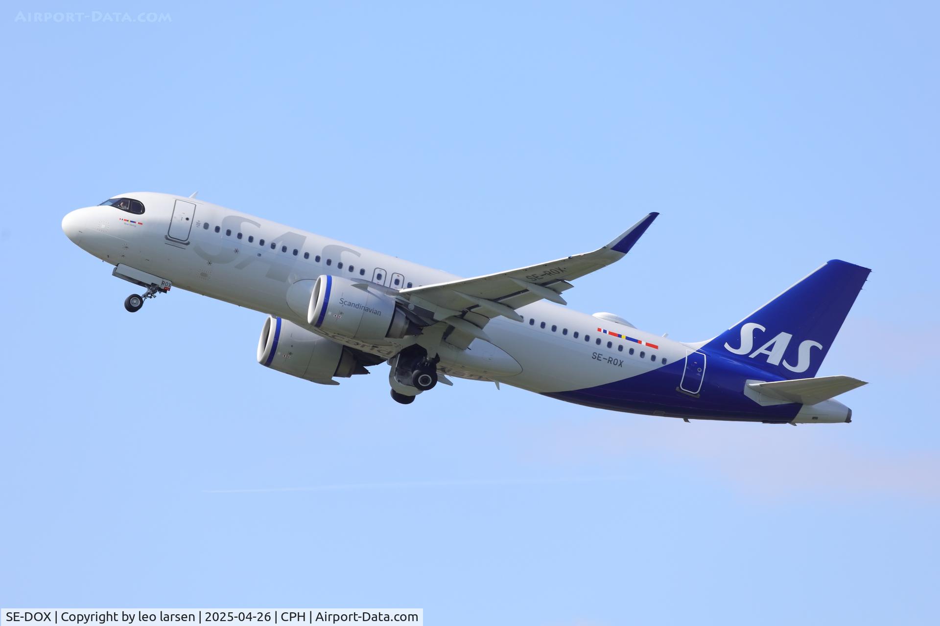 SE-DOX, 2017 Airbus A320-251N C/N 7489, Copenhagen 26.4.2025