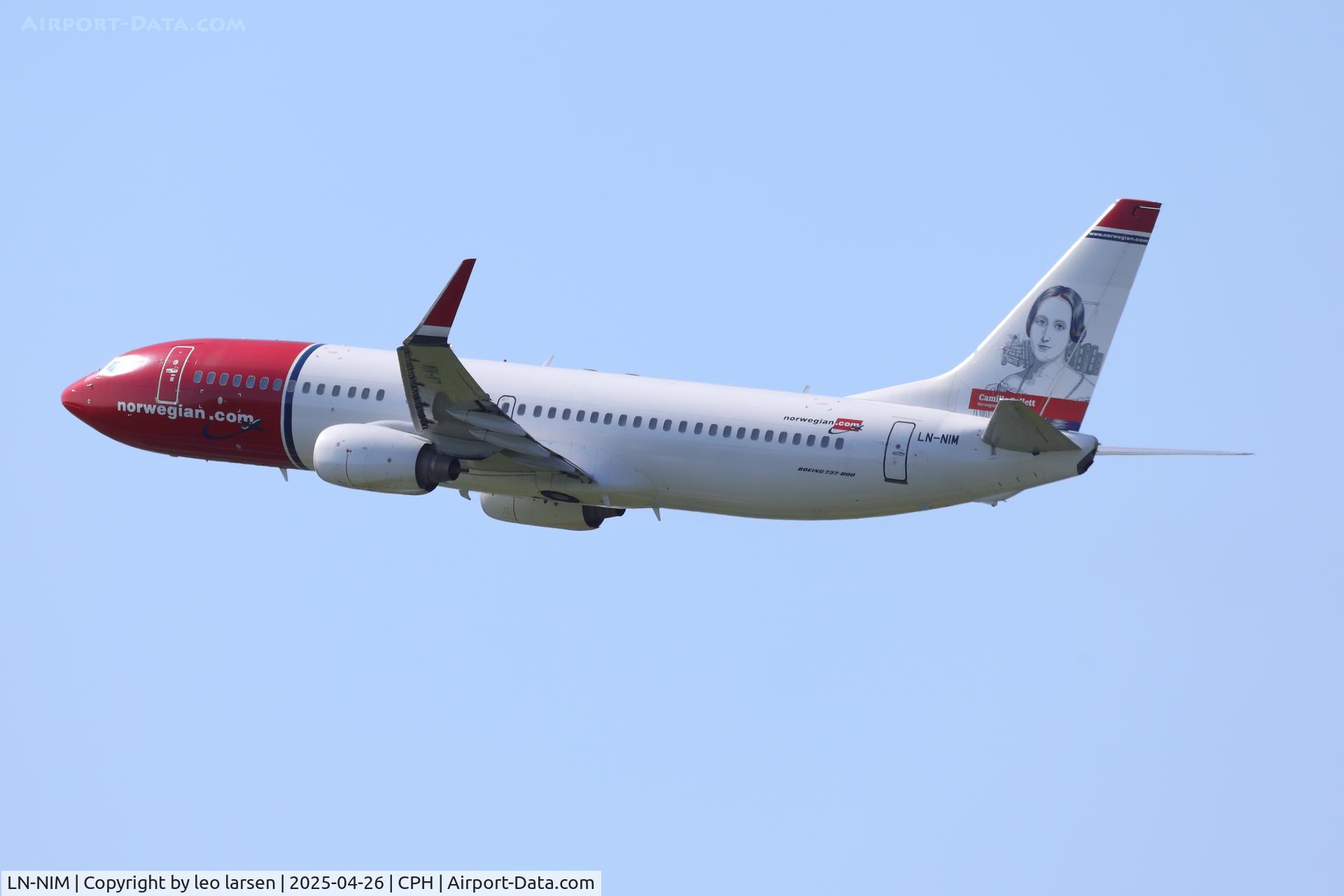 LN-NIM, 2010 Boeing 737-8KN C/N 40240, Copenhagen 26.4.2025