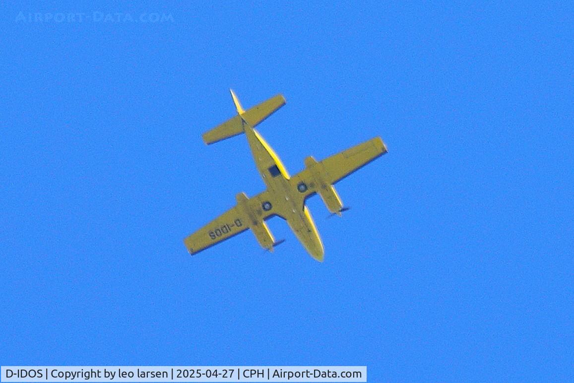 D-IDOS, Cessna 404 Titan C/N 404-0665, Fotoflight over Copenhagen 7000 FT  27.4.2025