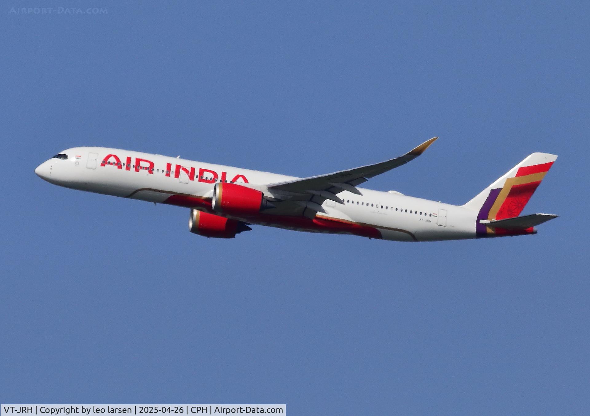 VT-JRH, 2023 Airbus A350-941 C/N 0592, Copenhagen 26.4.2025
