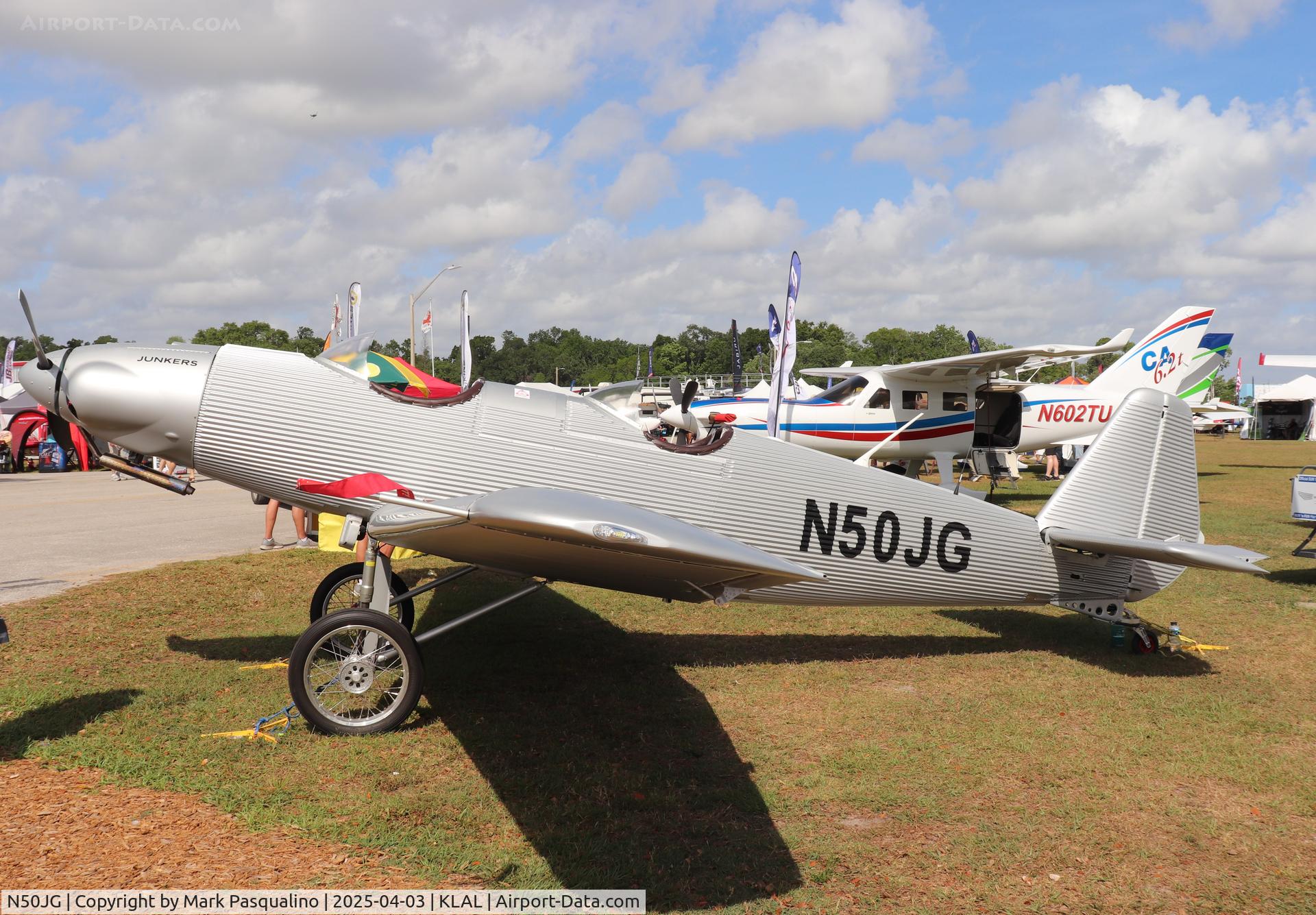 N50JG, 2023 Junkers A50 Junior C/N 005, Junkers A50 Junior
