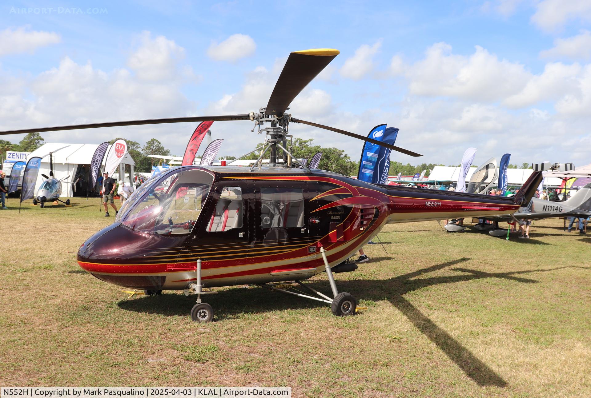 N552H, 2022 VERTICAL AVIATION TECHNOLOGIES Hummingbird C/N 2005, Vertical Aviation  S-300L Hummingbird