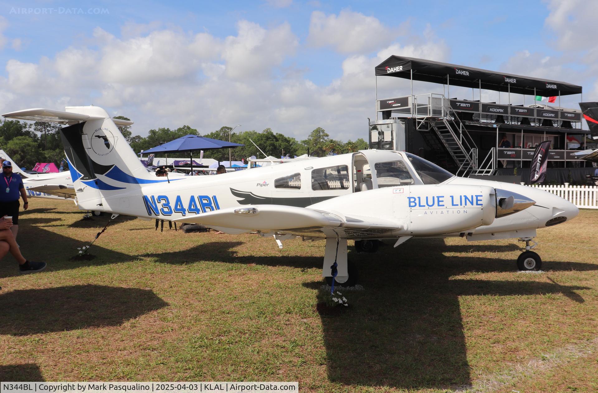 N344BL, 2024 Piper PA-44-180 Seminole C/N 4496582, Piper PA-44-180