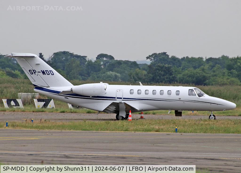 SP-MDD, 2023 Cessna 525B CitationJet CJ3+ C/N 0525B0714, Parked at the General Aviation area...