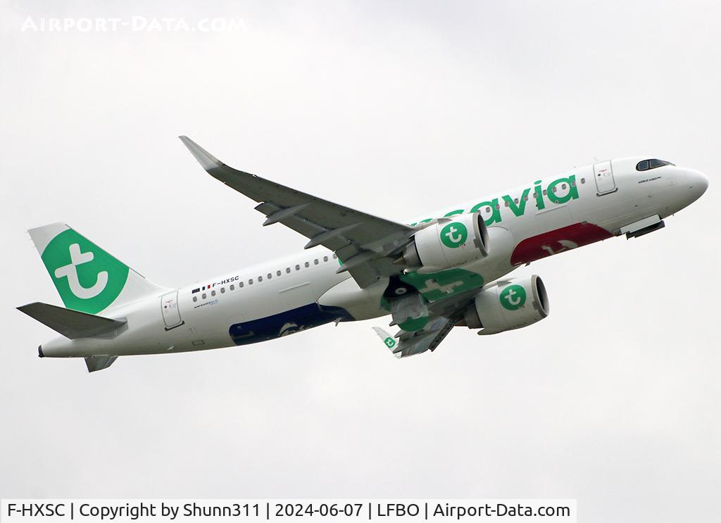 F-HXSC, Airbus 320-252N C/N 12076, Delivery day...