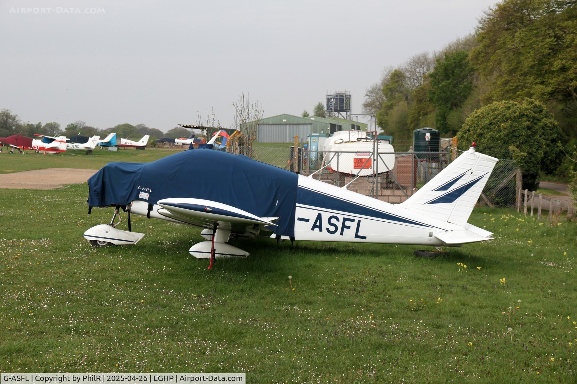 G-ASFL, 1963 Piper PA-28-180 Cherokee C/N 28-1170, G-ASFL 1963 Piper PA-28-180 Cherokee Popham 