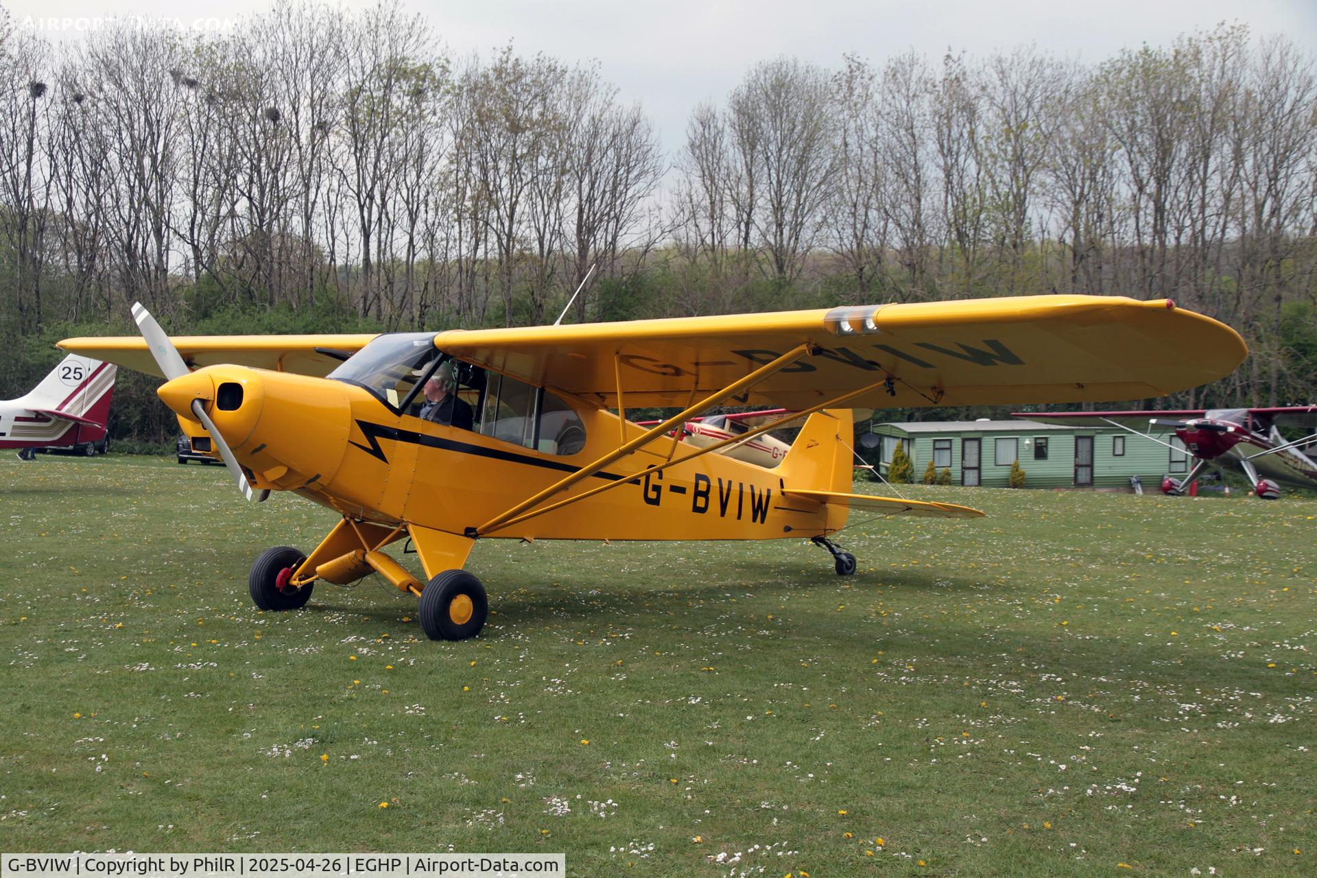 G-BVIW, 1965 Piper PA-18-150 Super Cub C/N 18-8277, G-BVIW 1965 Piper PA-18-150 Super Cub Popham
