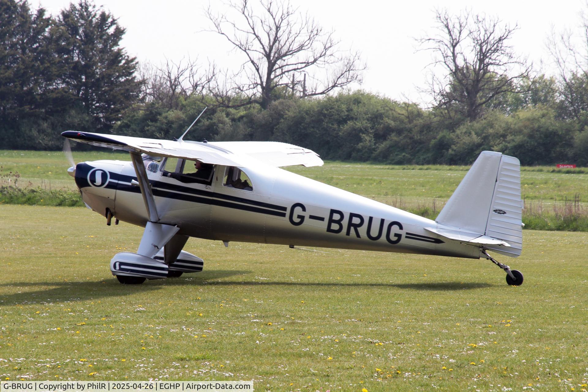 G-BRUG, 1946 Luscombe 8E Silvaire C/N 4462, G-BRUG 1946 Luscombe 8E Silvaire Deluxe Popham 