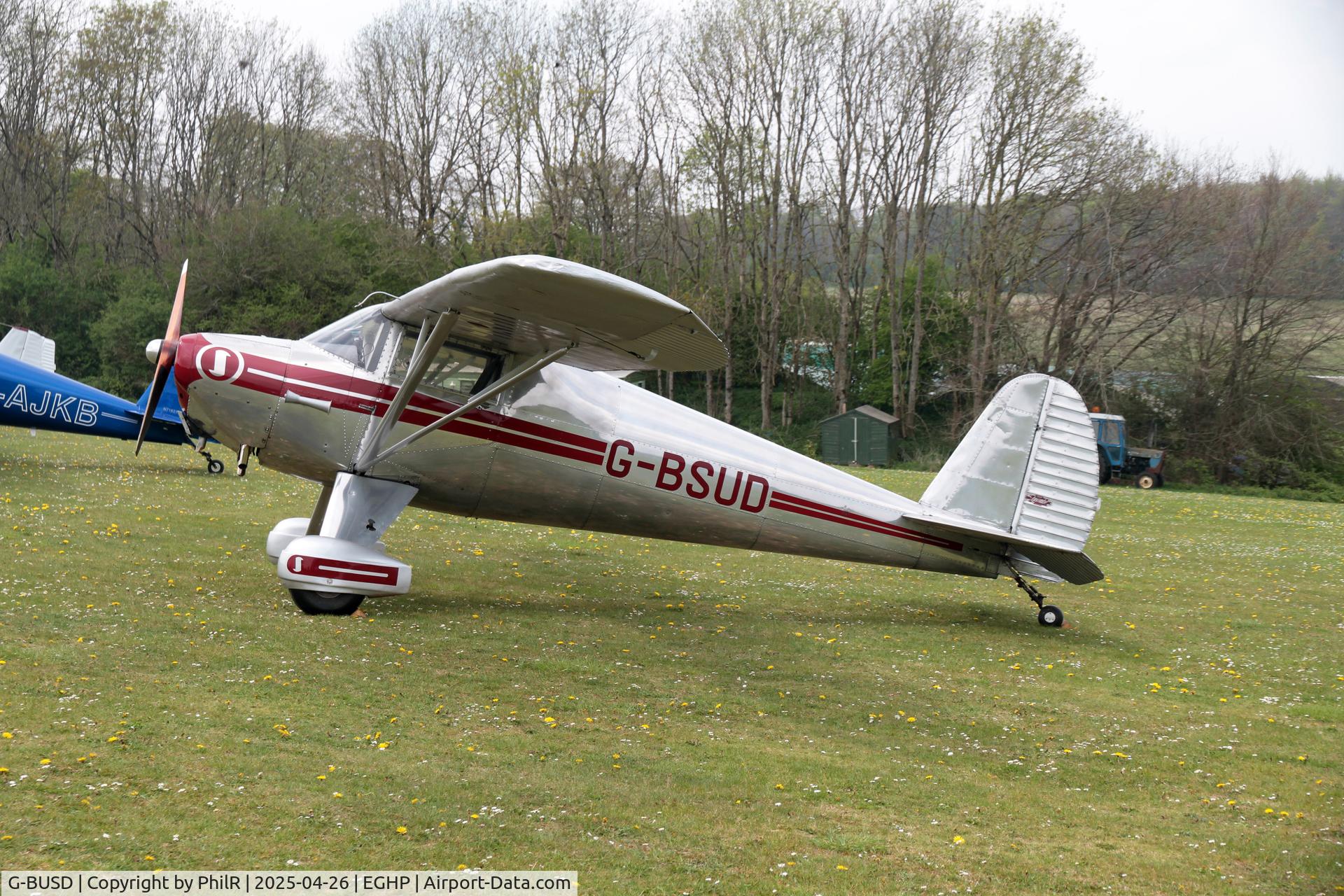 G-BUSD, 1988 Airbus A320-111 C/N 011, G-BUSD 1941 Luscombe 8E Silvaire Popham