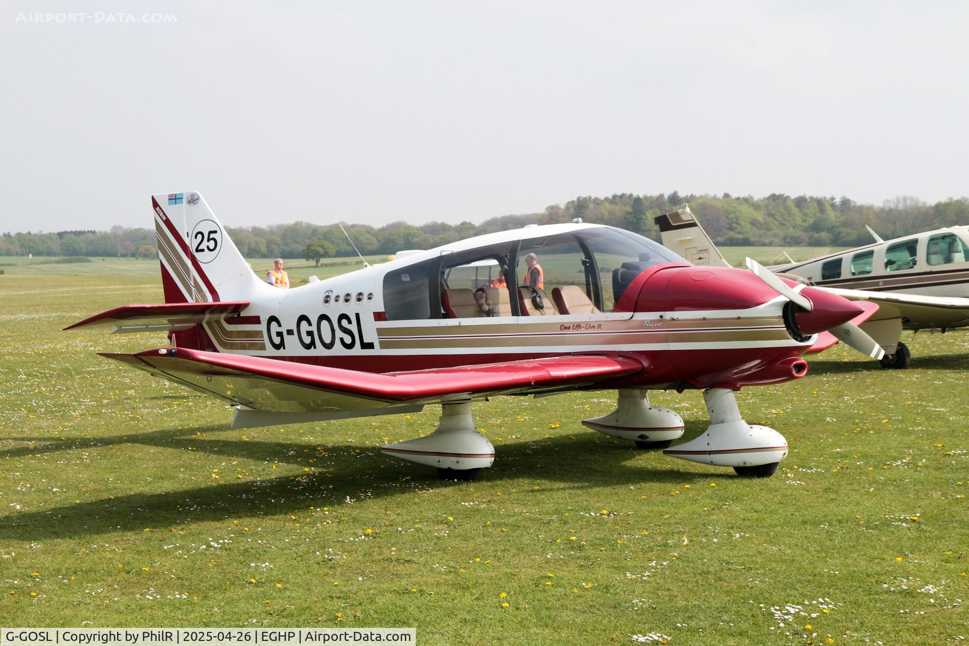 G-GOSL, 1990 Robin DR-400-180 Regent Regent C/N 1974, G-GOSL 1990 Pierre Robin DR400-180 Regent Popham
