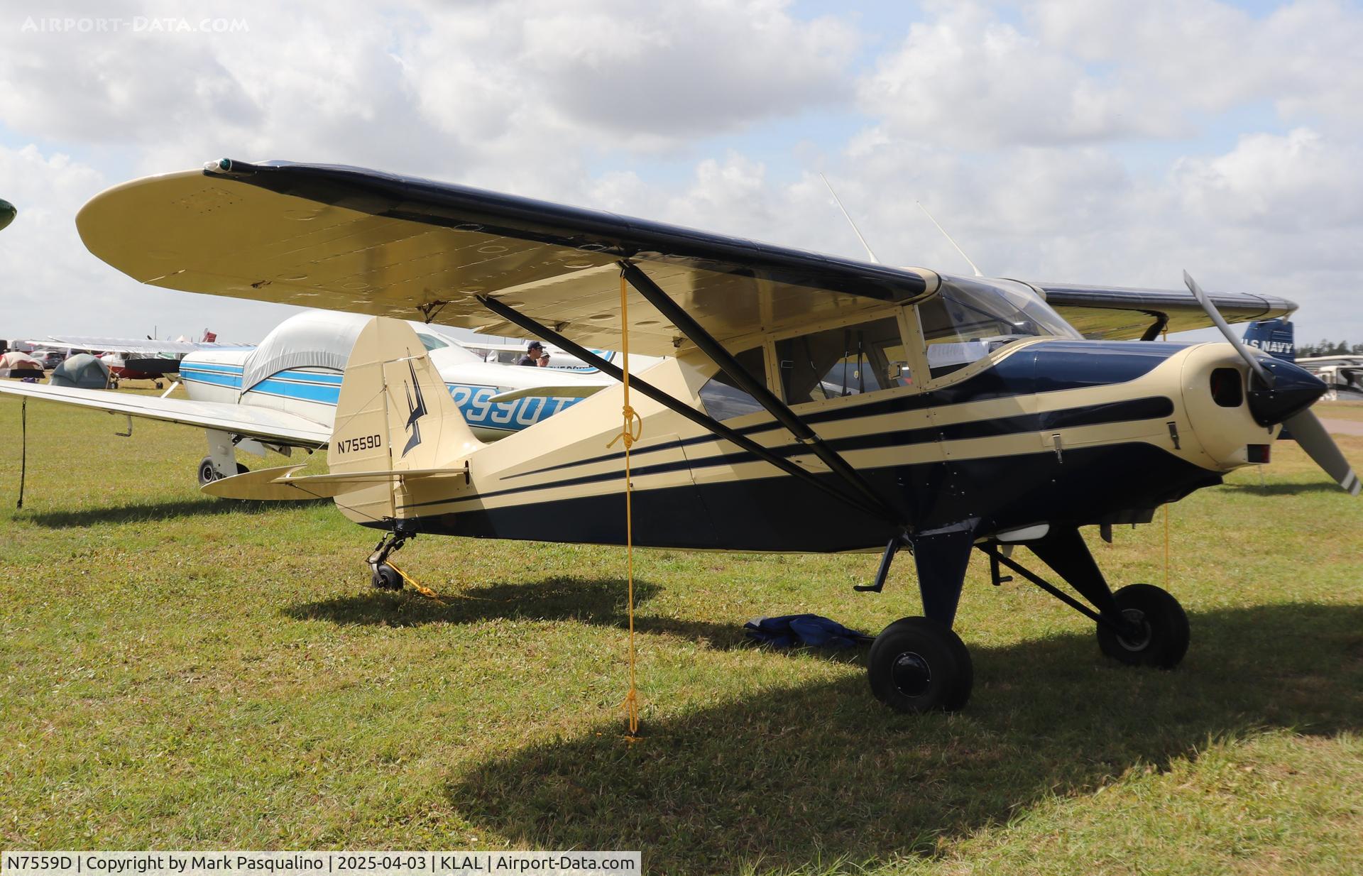 N7559D, Piper PA-22-150 C/N 22-5290, Piper PA-22-150
