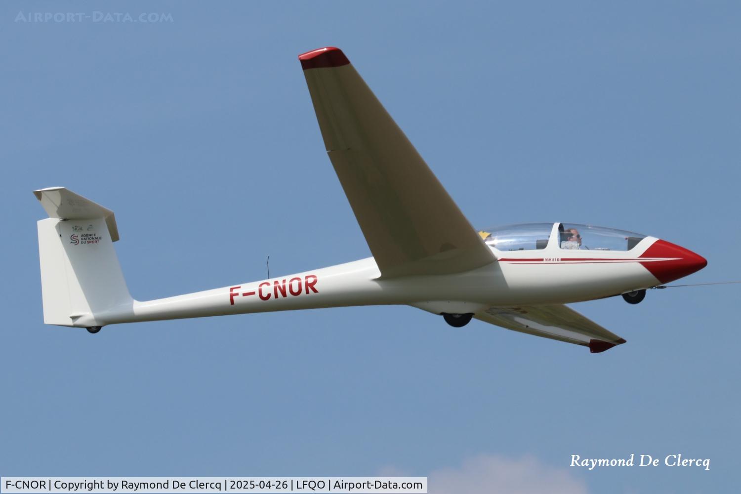 F-CNOR, 2024 Schleicher ASK-21B C/N 211014, At Lille-Marcq.