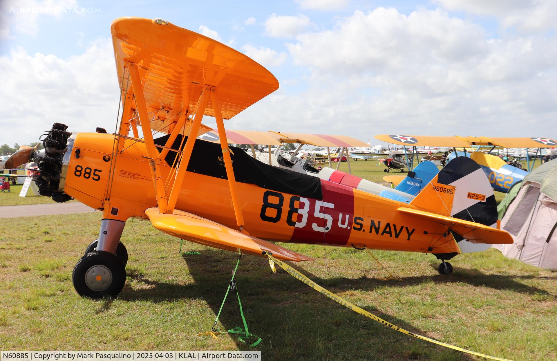 N60885, 1941 Boeing A75N1(PT17) C/N 75-2757, Stearman