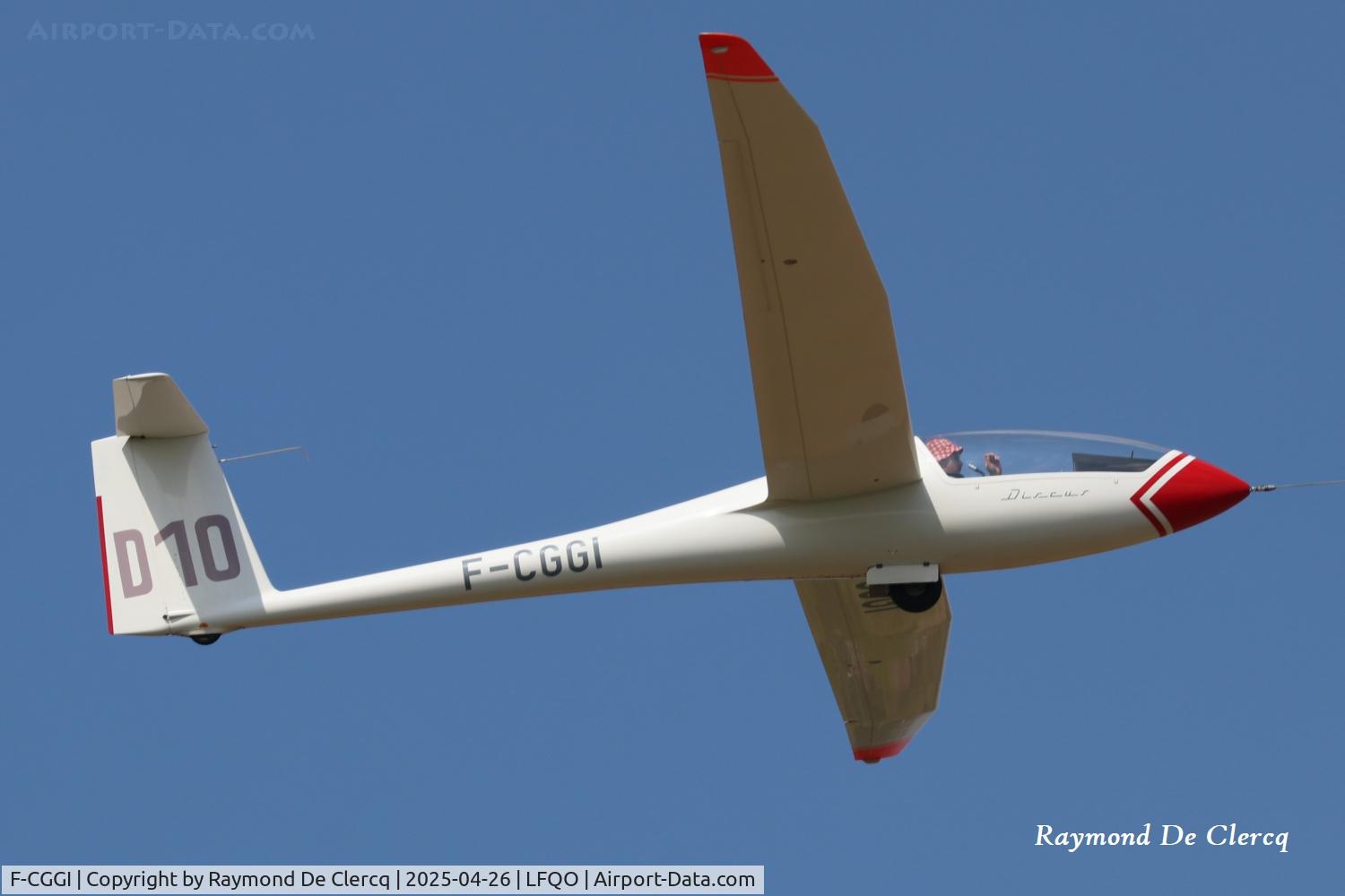 F-CGGI, Schempp-Hirth DISCUS B C/N 177, At Lille-Marcq.