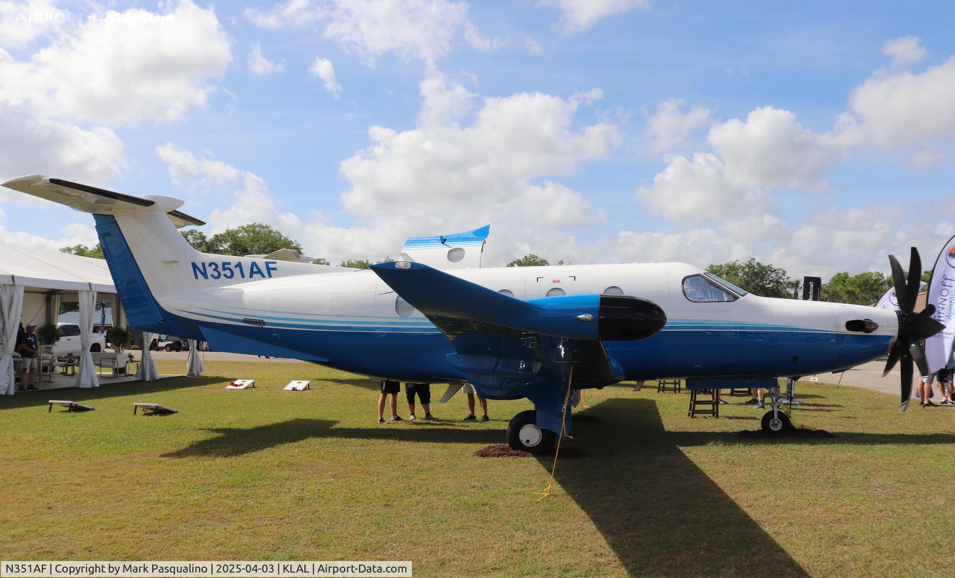 N351AF, 2012 Pilatus PC-12/47E C/N 1351, Pilatus PC-12/47E