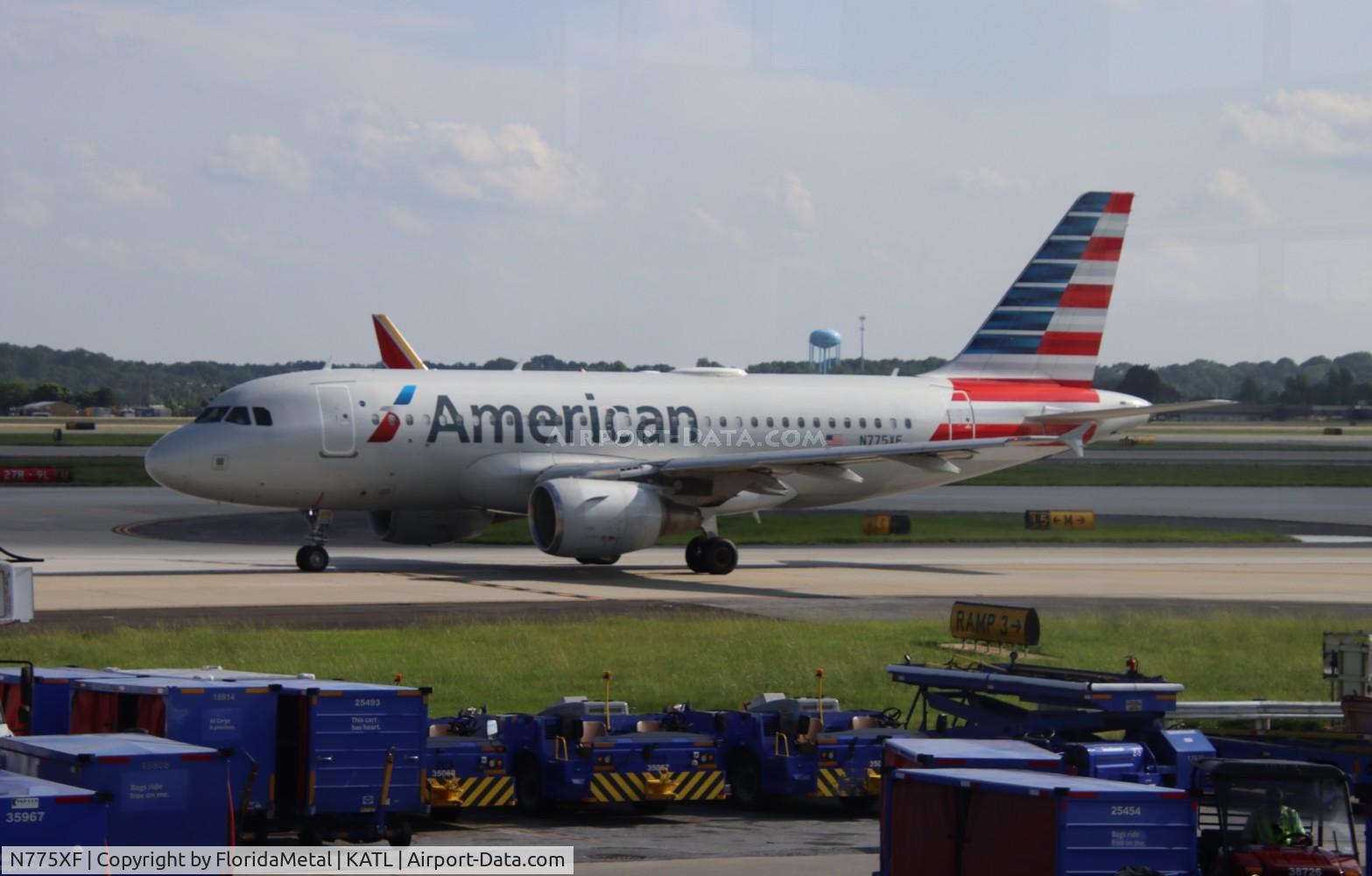 N775XF, 2004 Airbus A319-112 C/N 2198, AAL A319 zx atl-phl