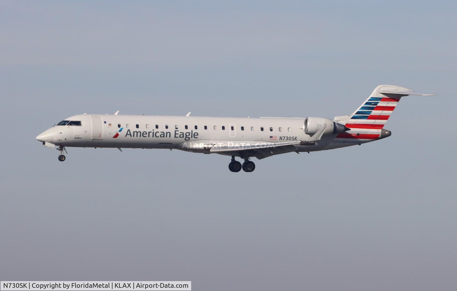 N730SK, 2005 Bombardier CRJ-701 (CL-600-2C10) Regional Jet C/N 10193, SKW/AE CR7 zx pdx-lax