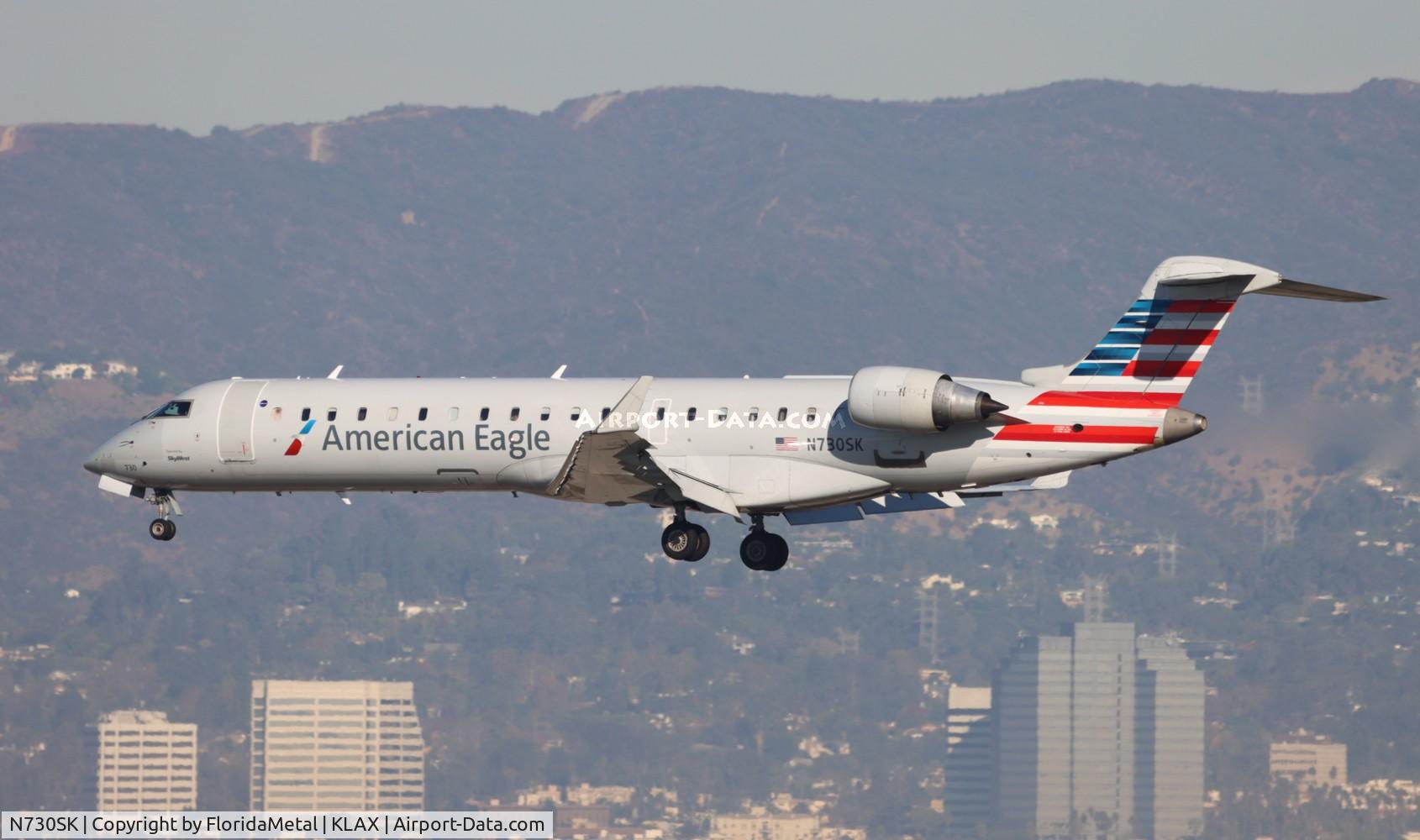 N730SK, 2005 Bombardier CRJ-701 (CL-600-2C10) Regional Jet C/N 10193, SKW/AE CR7 zx tus-lax