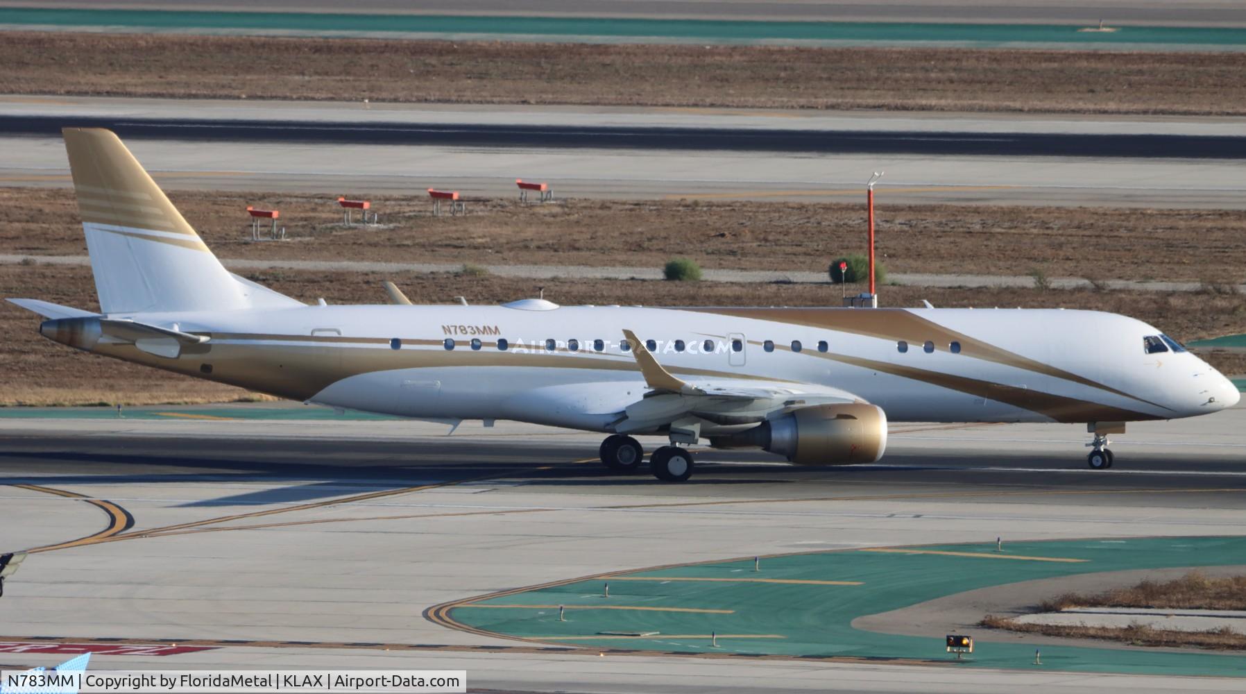 N783MM, 2016 Embraer ERJ-190-100ECJ Lineage 1000 C/N 19000705, Lineage 1000 zx lax-las