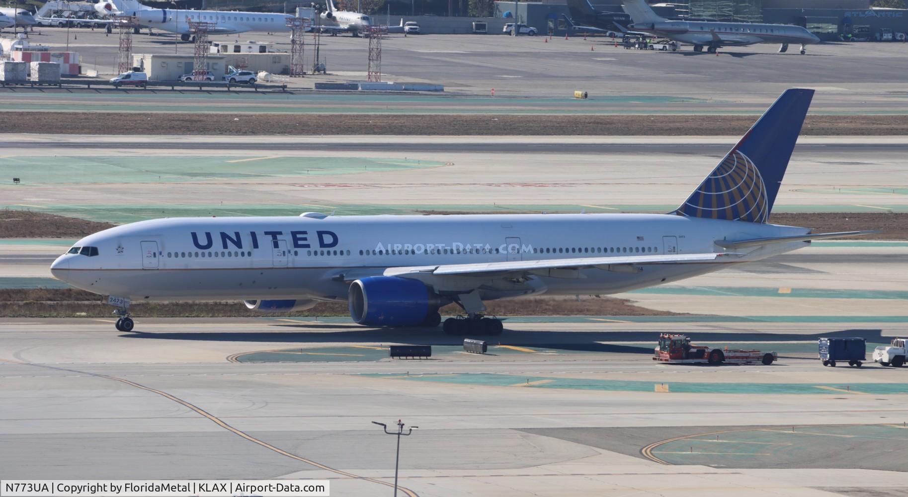 N773UA, 1995 Boeing 777-222 C/N 26929, UAL 772 oc zx lax-hnl