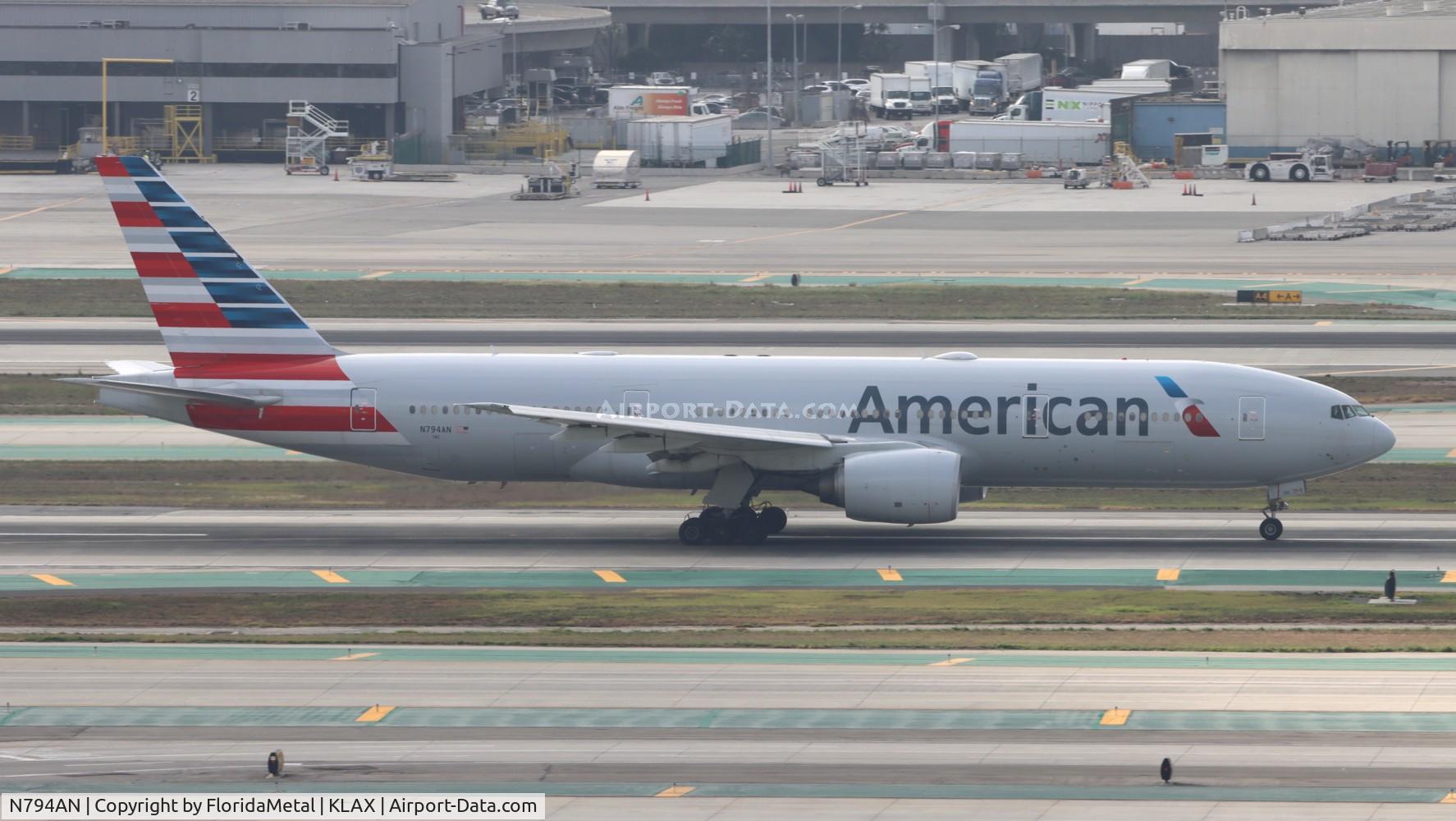 N794AN, 2000 Boeing 777-223 C/N 30256, AAL 772 zx lax-mia